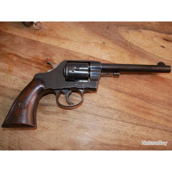 Revolver COLT NM ARMY 1895 DA contrat 1896 CAL.38 Long Colt
