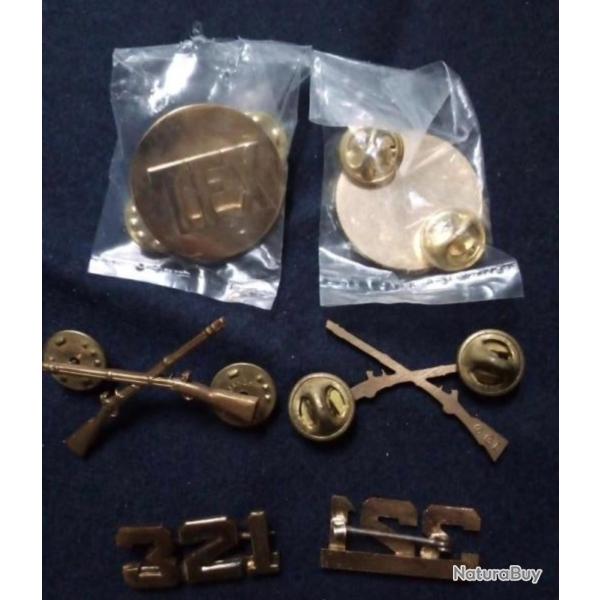 Insignes US ''321eme INF. DU TEXAS''