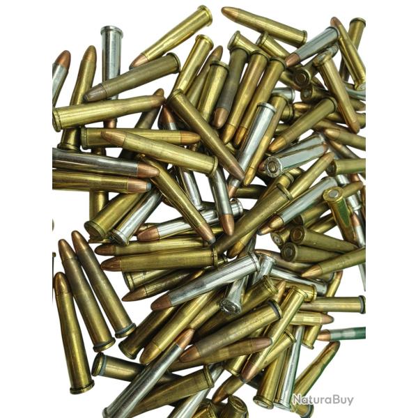 DESTO AMMO - LOT VRAC DE 110 MUNITIONS CAL.22HORNET SP+FMJ