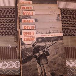 7 num&eacute;ros de la revue nationale de la chasse/Ann&eacute;e 1948