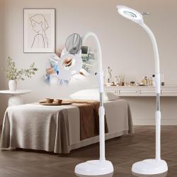 Lampe Esthetique Professionnel, 2500 Lumens, col de Cygne Flexible, Intensit&eacute; R&eacute;glable en Continu, L