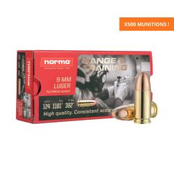 BOITE DE .357 FMJFP 157GR X500 - NORMA