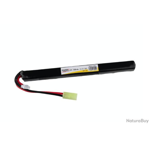 Batterie LiPo 11,1v 1200mAh Stick Mini Tamyia (Swiss Arms)