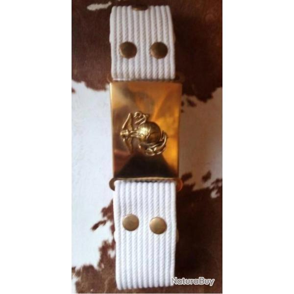 Ceinturon toile C�R�MONIE USMC
