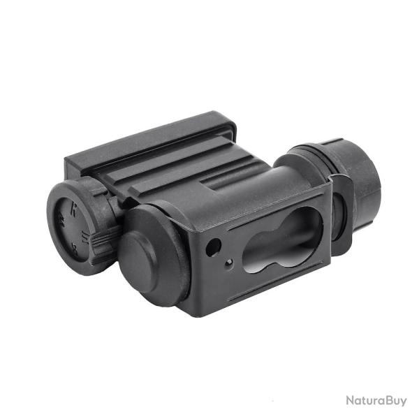 Lampe torche tactique multifonctionnelle (WADSN) Noir