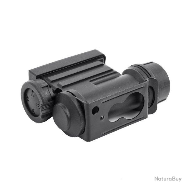 Lampe torche tactique multifonctionnelle (WADSN) Noir