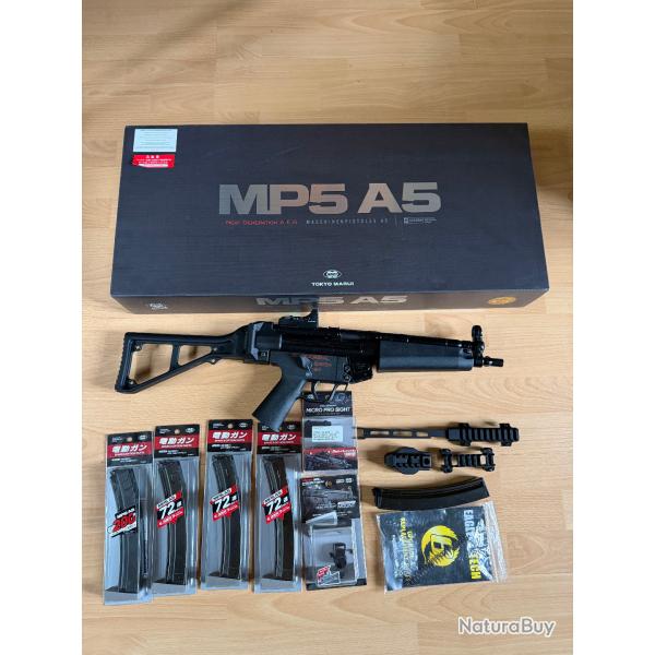 MP5 Tokyo Marui NGRS - Full Upgrade - Pack complet