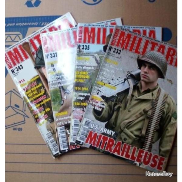 Lot MILITARIA MAGAZINE