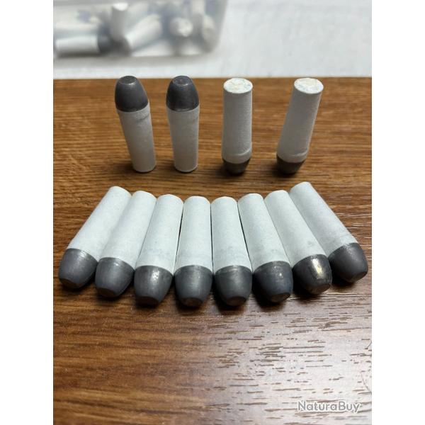 12 Cartouches papier 2g Cal.44 (.454) Sous vide