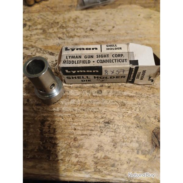shell holder lyman neuf