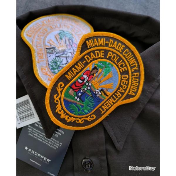 Chemise POLICE DE MIAMI USA