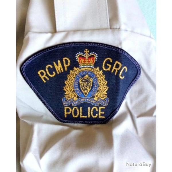 Chemise POLICE MONTEE CANADIENNE RCMP