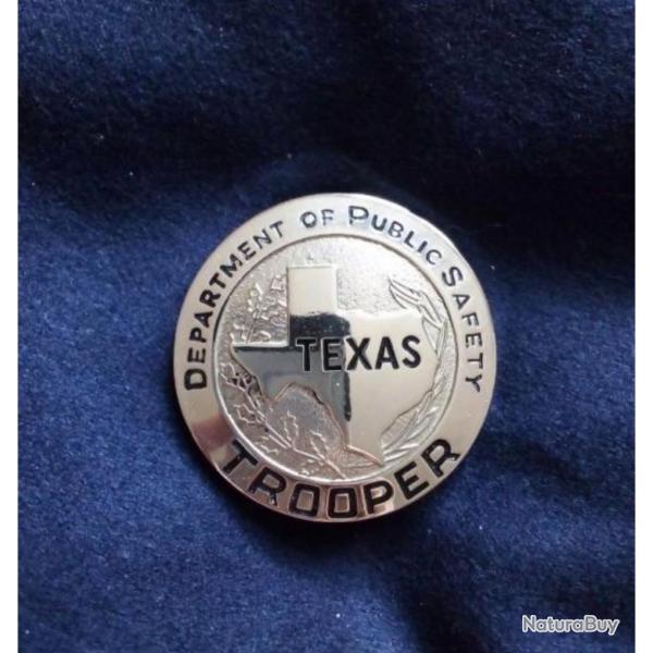 Etoile TEXAS RANGER STATE TROOPER