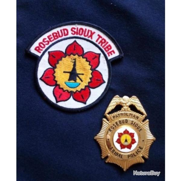 Plaque et �cusson TRIBAL POLICE