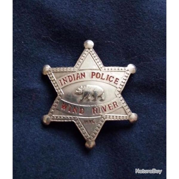 Etoile POLICE INDIENNE USA