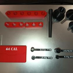 Kit de rechargement poudre noir calibre 44