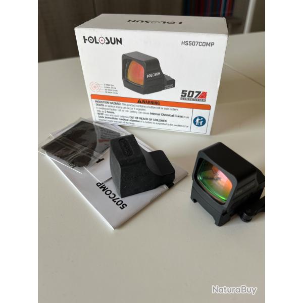 Point rouge Holosun HS507 Comp