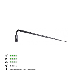 Ench&egrave;re 1� ! Antenne t&eacute;lescopique Ibiza 125cm RoG / TR DOG V2