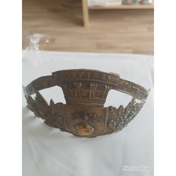 Plaque de casque pompier D' UMPEAU