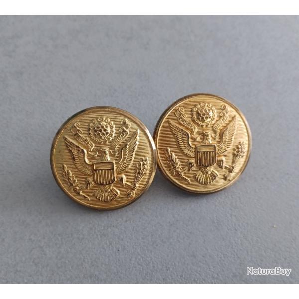 Boutons d'uniforme am�ricain