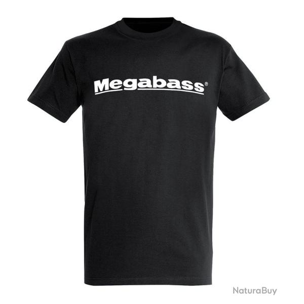 Tee Shirt Megabass Noir XXXL Noir