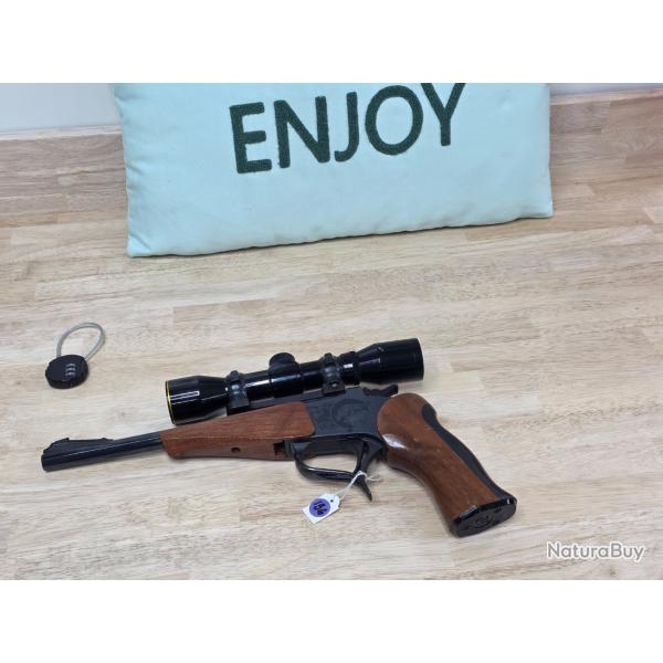 *Contender me voil� ! Occasion pistolet Thompson Center - 22lr - lunette 2.5x32 + montage - J1284