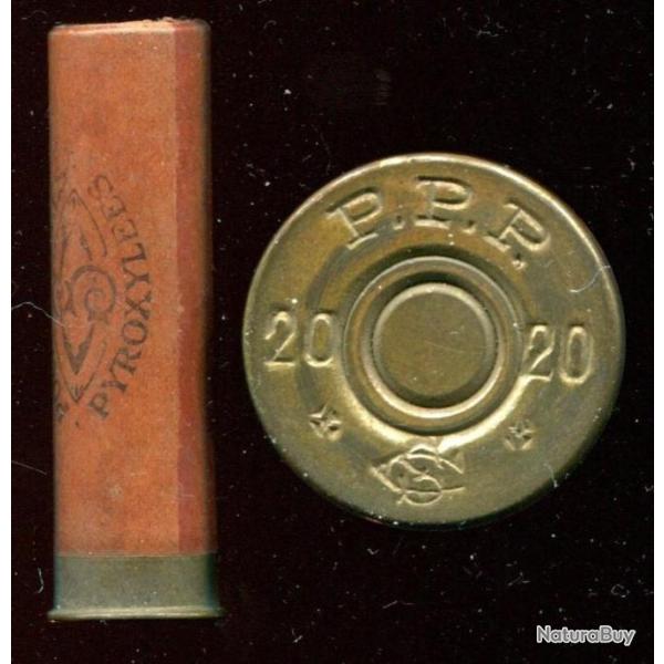 Cal. 20 centrale - marquage de la Cartoucherie St�phanoise : P.P.P + CS entrelac�s  +