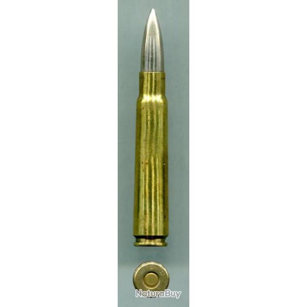 8 x 59 Breda Italie - base plate 1er mod�le marquage pr�coce : SMI 936 - �tui laiton - balle nickel