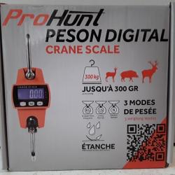PESON DIGITAL PROHUNT CRANE SCALE JUSQU'A 300 KG top produit a saisir