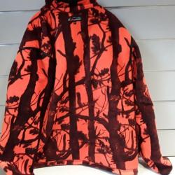 VESTE  POLAIRE REVERSIBLE VERNEY CARRON   NEUF
