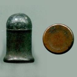 6 mm Flobert Primitive culot conique et base concave