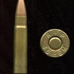 .35 Remington - fabrication REMINGTON RP - balle conique petite pointe plomb