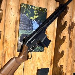 ENCHERES 1� - FUSIL A LEVIER SOUS GARDE HUNT GROUP L12-SA - 12/76