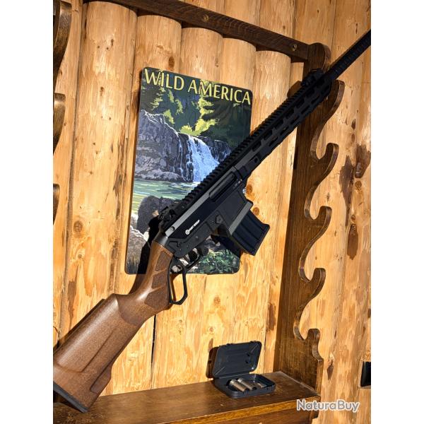 ENCHERES 1� - FUSIL A LEVIER SOUS GARDE HUNT GROUP L12-SA - 12/76
