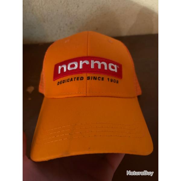 Casquette norma orange