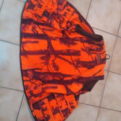 Gilet de chasse r&eacute;versible percussion XL