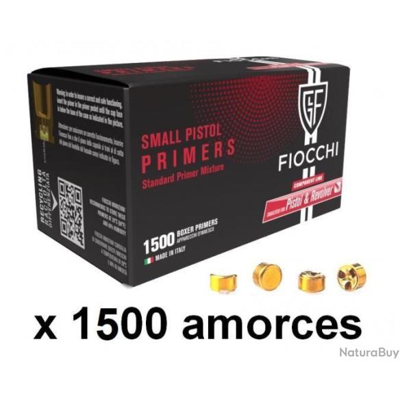 Kermesse ! 1500 Amorces Fiocchi Small Pistol