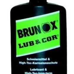 LUBRIFIANT LUB & COR EN BOUTEILLE 100 ML AVEC ORIFICE GOUTTE A GOUTTE - BRUNOX