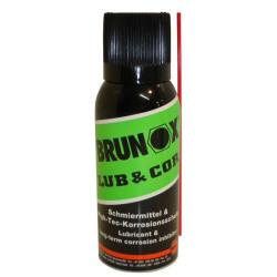 LUBRIFIANT LUB & COR EN AEROSOL 100 ML - BRUNOX