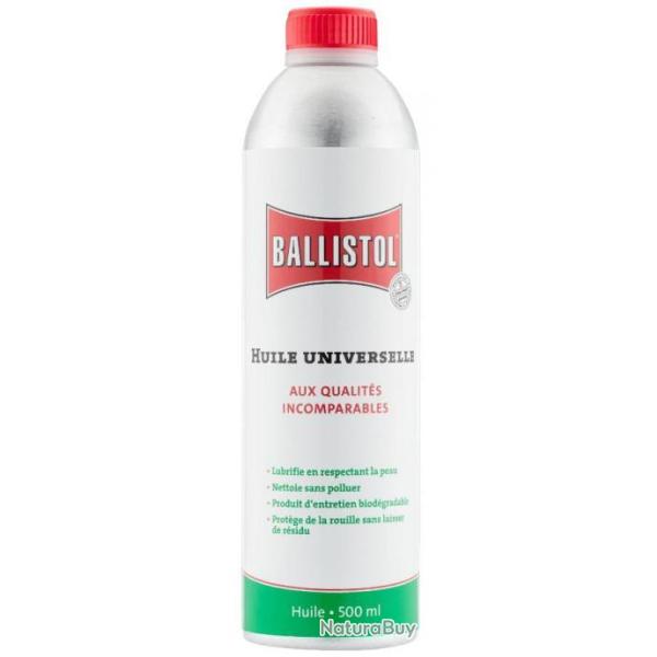 BOUTEILLE HUILE UNIVERSELLE 500 ML - BALLISTOL