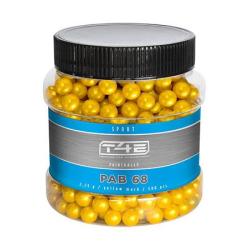 500 Billes de peinture Bio Jaune Sport PAB Umarex Calibre : Calibre .43