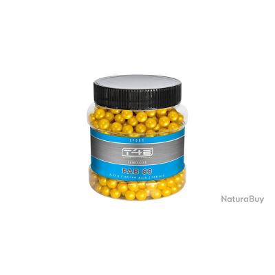 Annonce billes paintball : 500 Billes de peinture Bio Jaune Sport PAB Umarex Calibre : Calibre .43