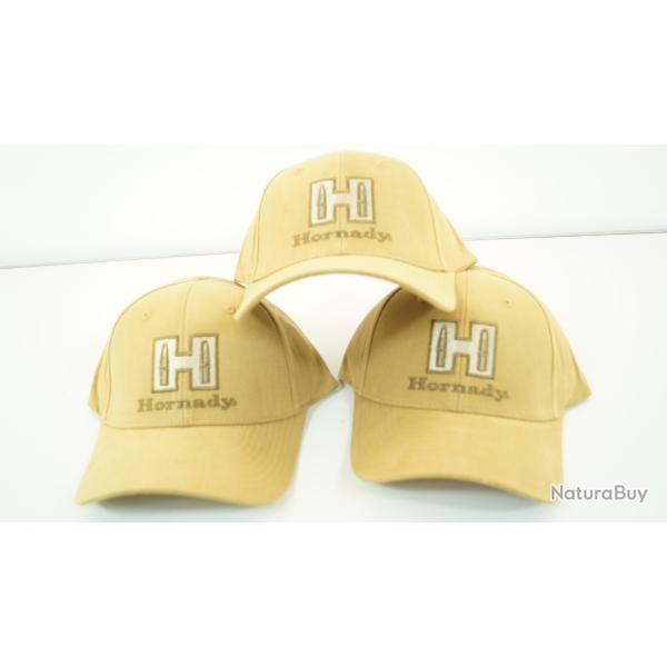 casquette hornady beige neuve