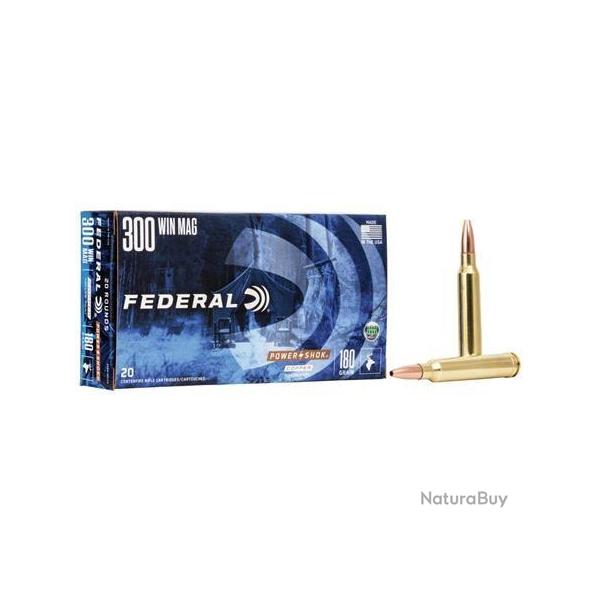 MUNITION FEDERAL 30-06 POWER SHOK 180gr