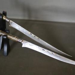 2 dagues Kabyles dites flissa - Alg&eacute;rie, Kabylie, 19&egrave;me d&eacute;but 20&egrave;me si&egrave;cle