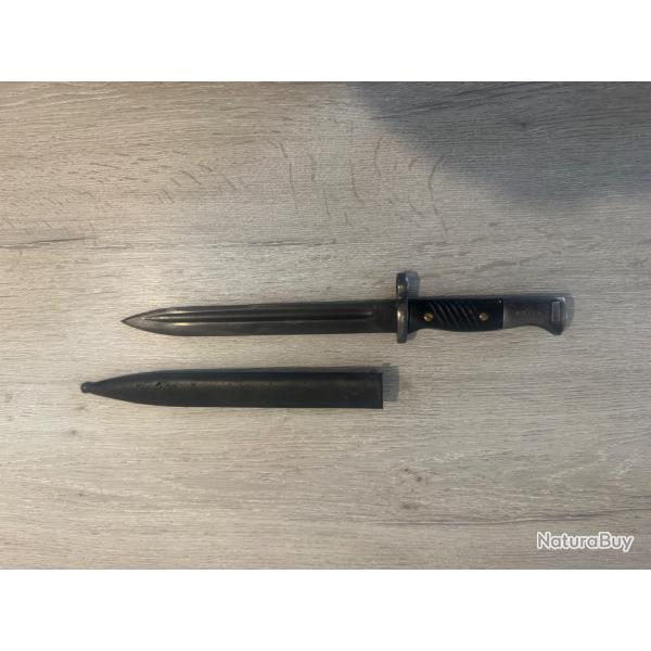 Ba�onnette isra�lienne type Mauser 98K avec fourreau