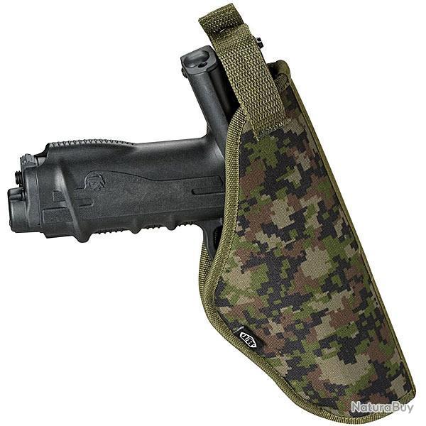 BT Tactical Holster Paintball Harness - Woodland Digi - Petit mod�le