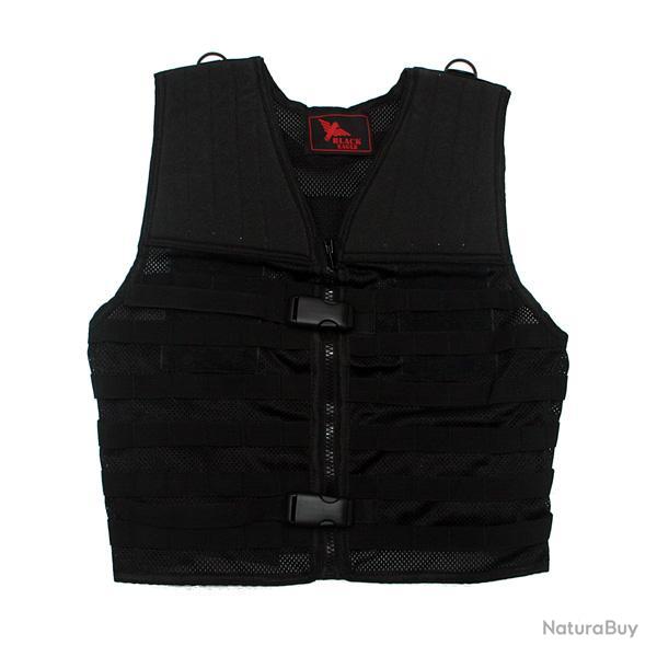 Gilet tactique airsoft Bravo Black Eagle Corporation Black