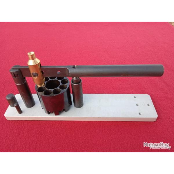 Presse pour rechargement barillet poudre noire calibre 36/44