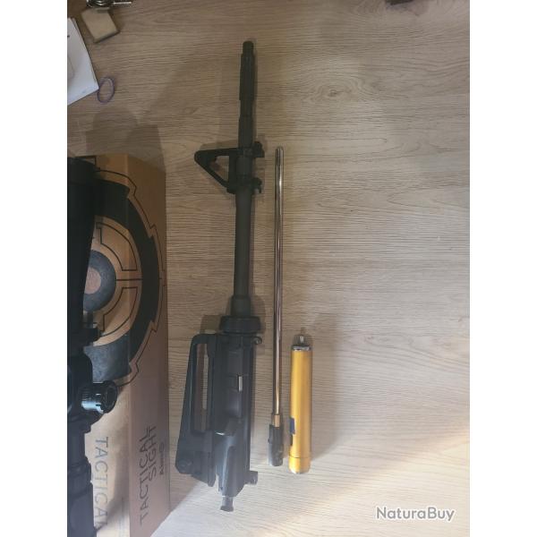 Upper PTW + cylindre + bloc canon interne VANARAS